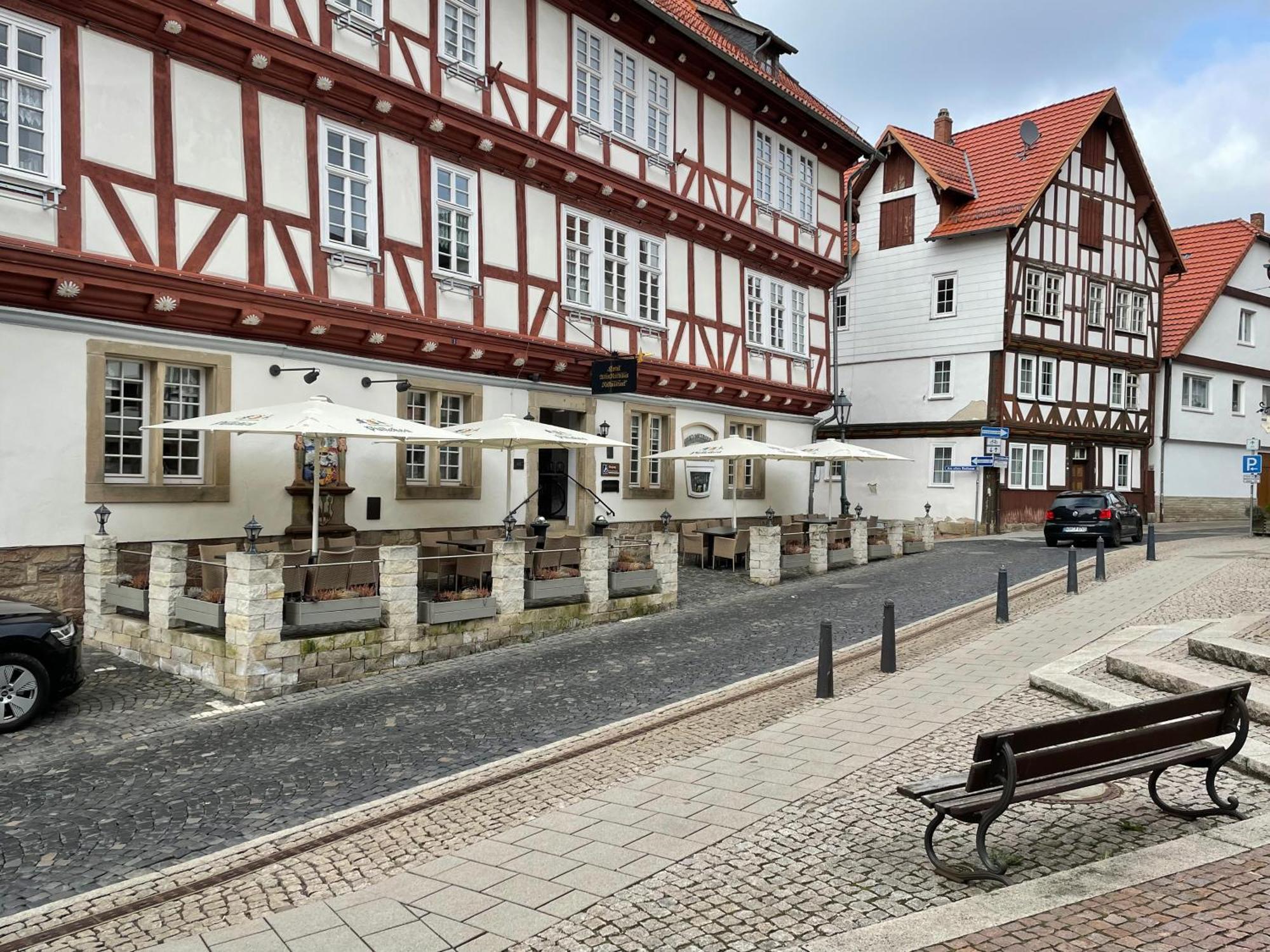 Altes Rathaus Hotel-Restaurant-Cafe Wolfhagen Εξωτερικό φωτογραφία